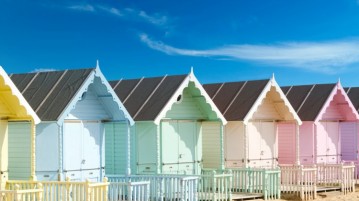 Beach huts