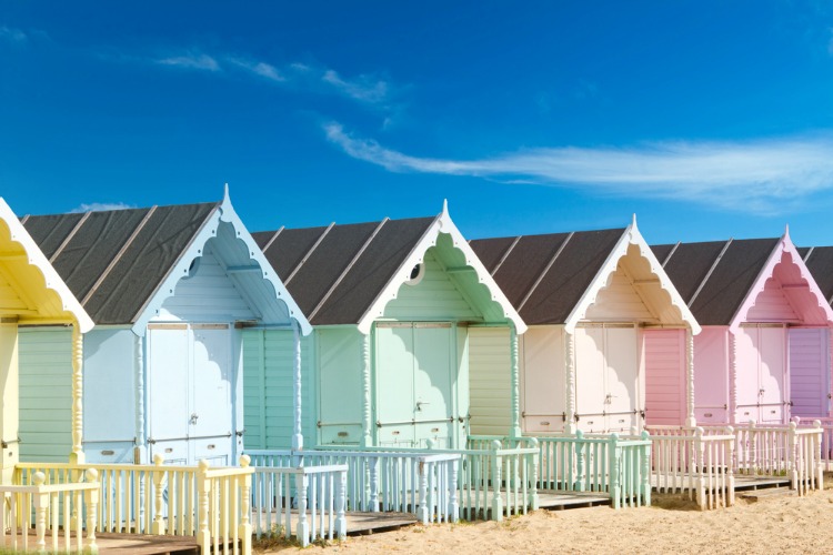 Beach huts