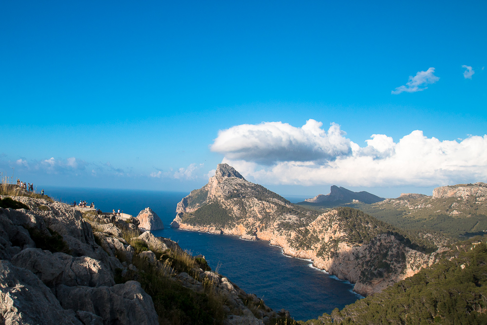 View over Formentor Bay, Mallorca