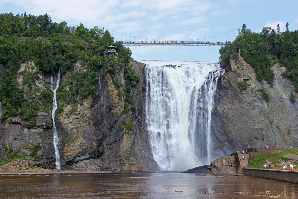 Montmorency Falls. Image by Justin Plus Lauren