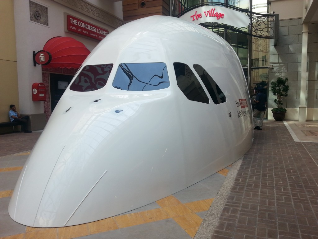 Emirate flight simulator Dubai