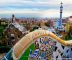 Looking out over Barcelona from Parc Guell